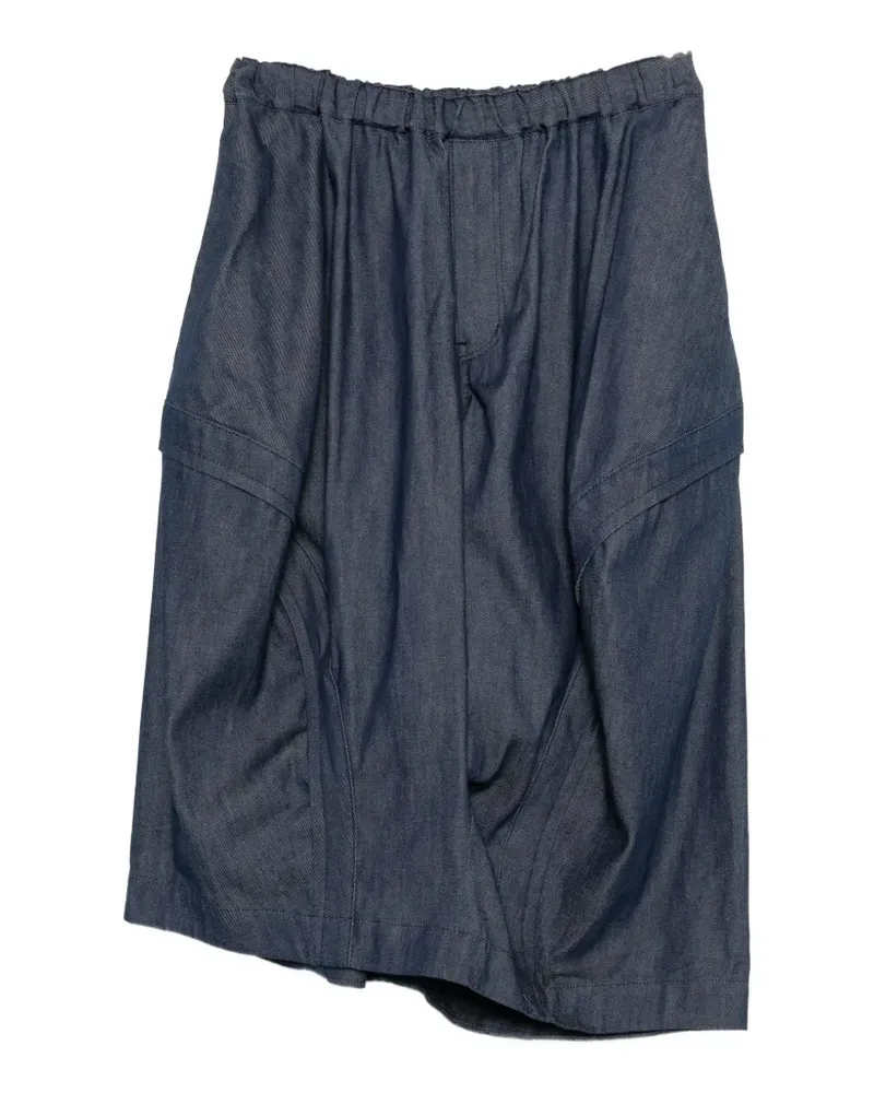 Comme des Garçons drop-crotch denim trousers - Blau Blau