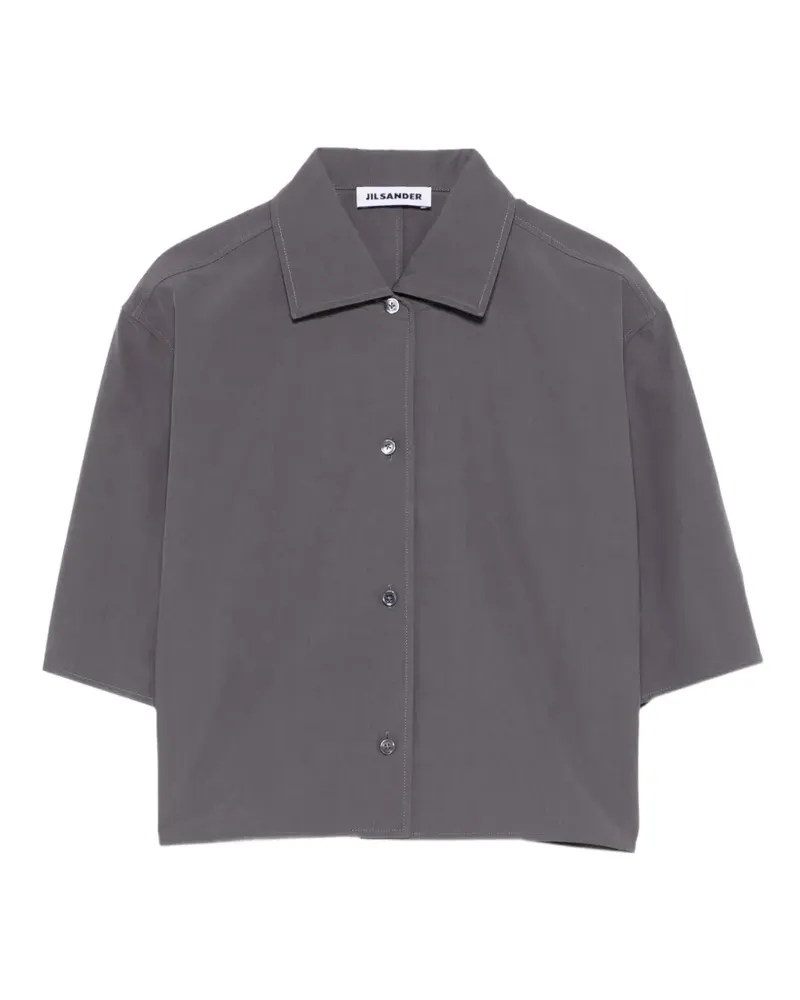 Jil Sander Klassisches Hemd - Grau Grau
