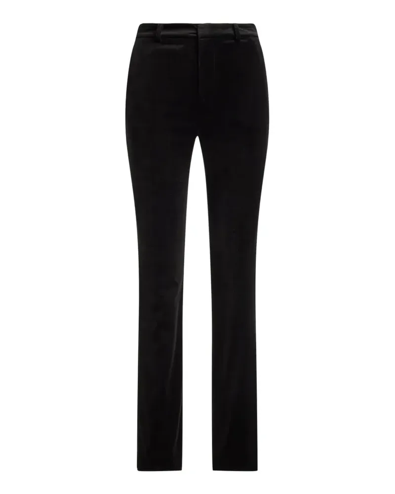 Ralph Lauren Korette Hose mit Samteffekt - Schwarz Schwarz