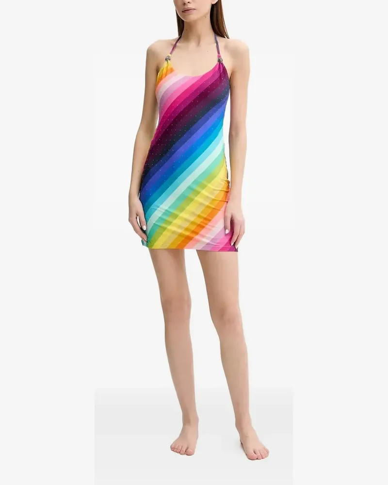 Kurt Geiger Rainbow Minikleid - Gelb Gelb
