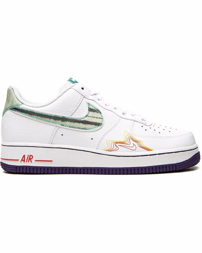 Nike x De’Aaron Fox Air Force 1 Low Pregame Pack Sneakers - Weiß Weiß