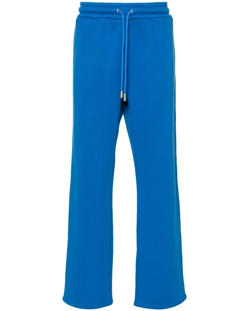 OFF-WHITE Jogginghose mit Logo-Stickerei - Blau Blau