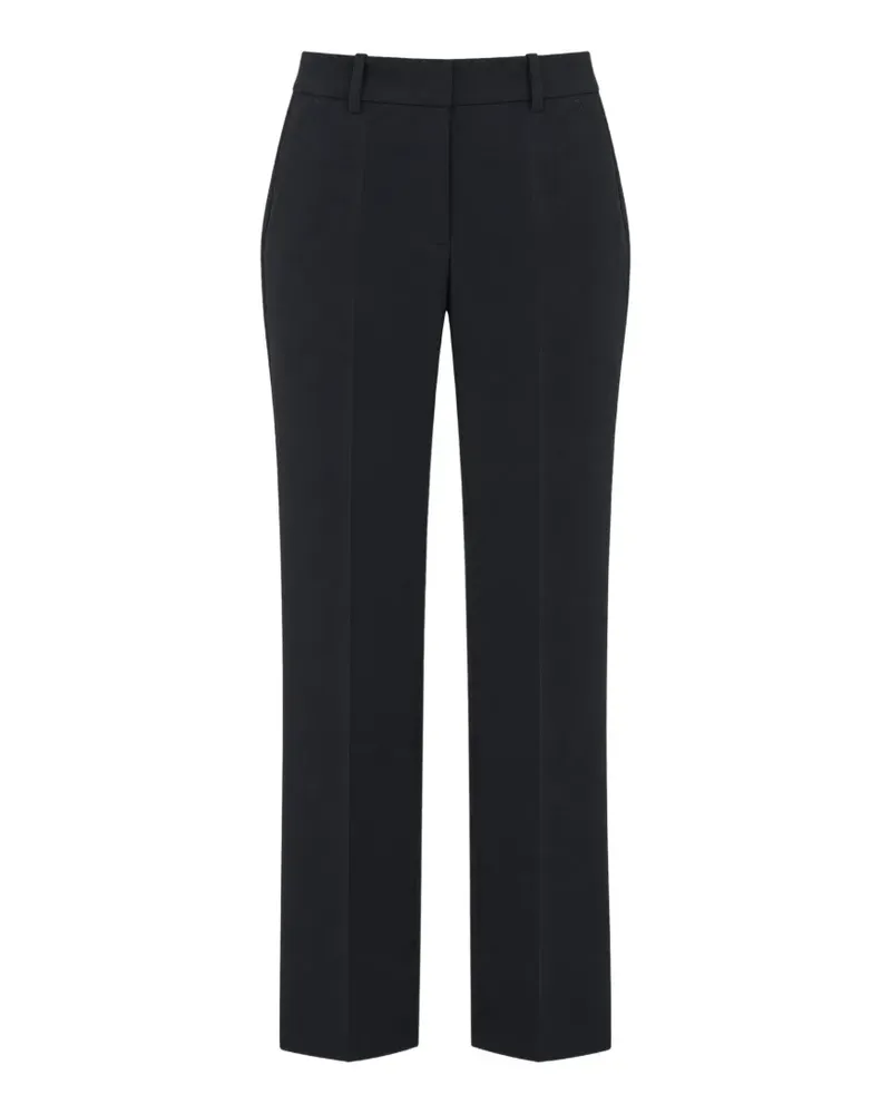 P.A.R.O.S.H. P.A.R.O H. Klassische Hose mit Bügelfalten - Schwarz Schwarz