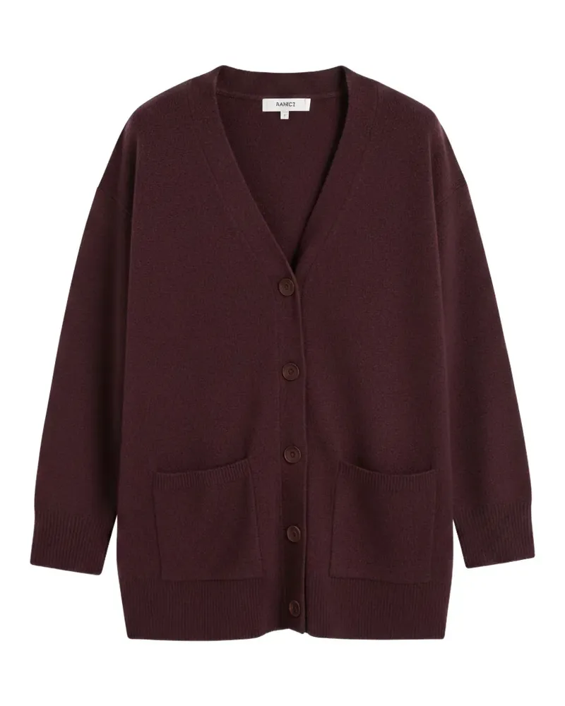 Chinti & Parker Geknöpfter Cardigan mit aufgesetzten Taschen - Violett Violett