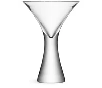 Zweiteiliges 'Moya' Cocktailglas - Weiß