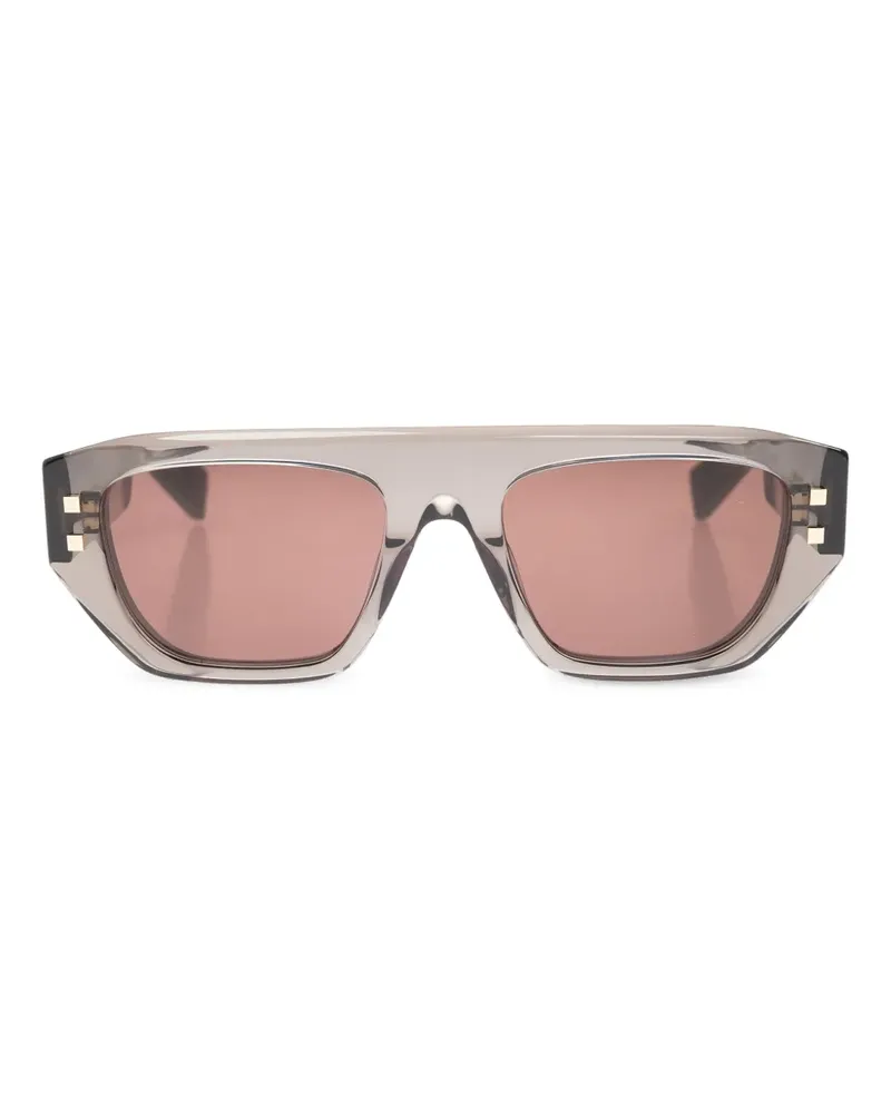 Balmain Transparente Sonnenbrille - Grau Grau