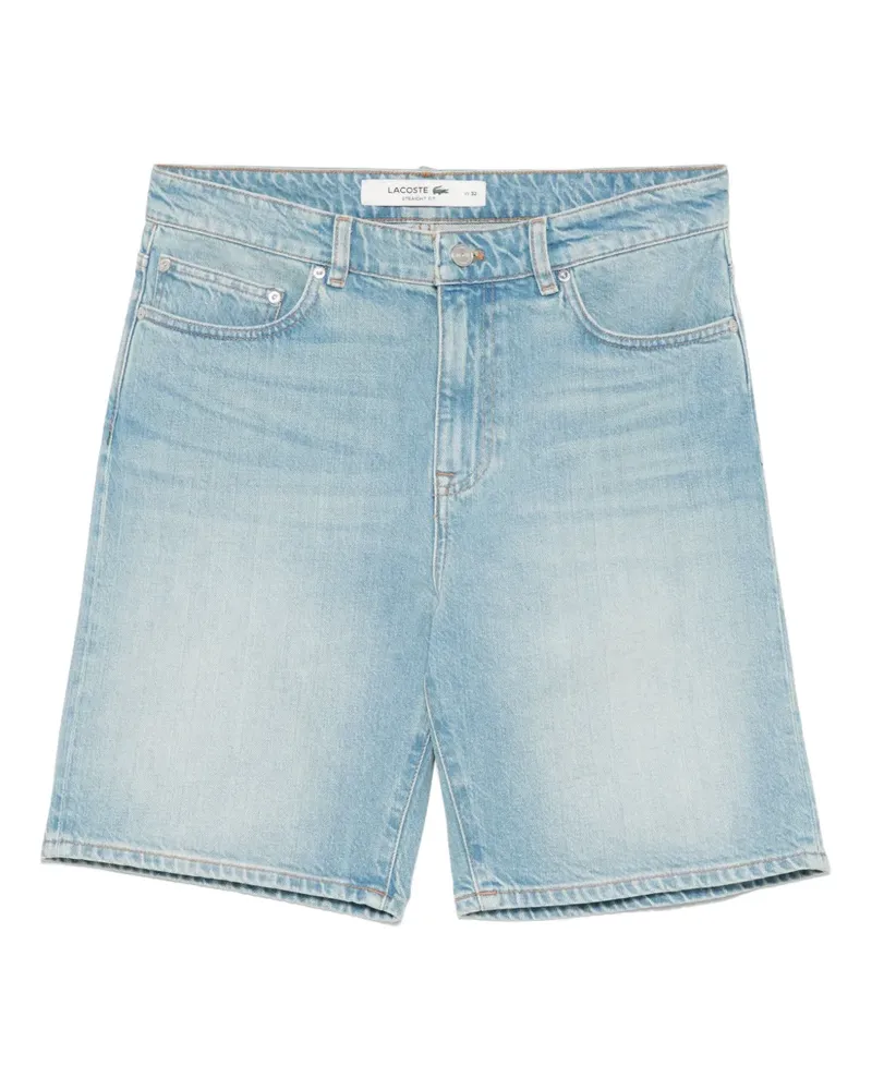 Lacoste Klassische Jeans-Shorts - Blau Blau