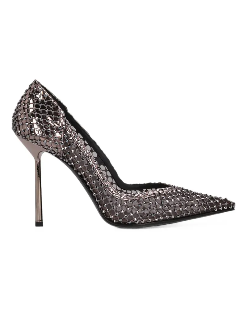 Le Silla Gilda Pumps mit Kristallverzierung - Grau Grau