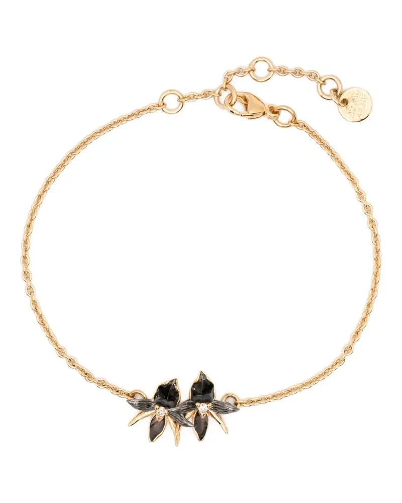 Shaun Leane diamond orchid bracelet - Gold Gold