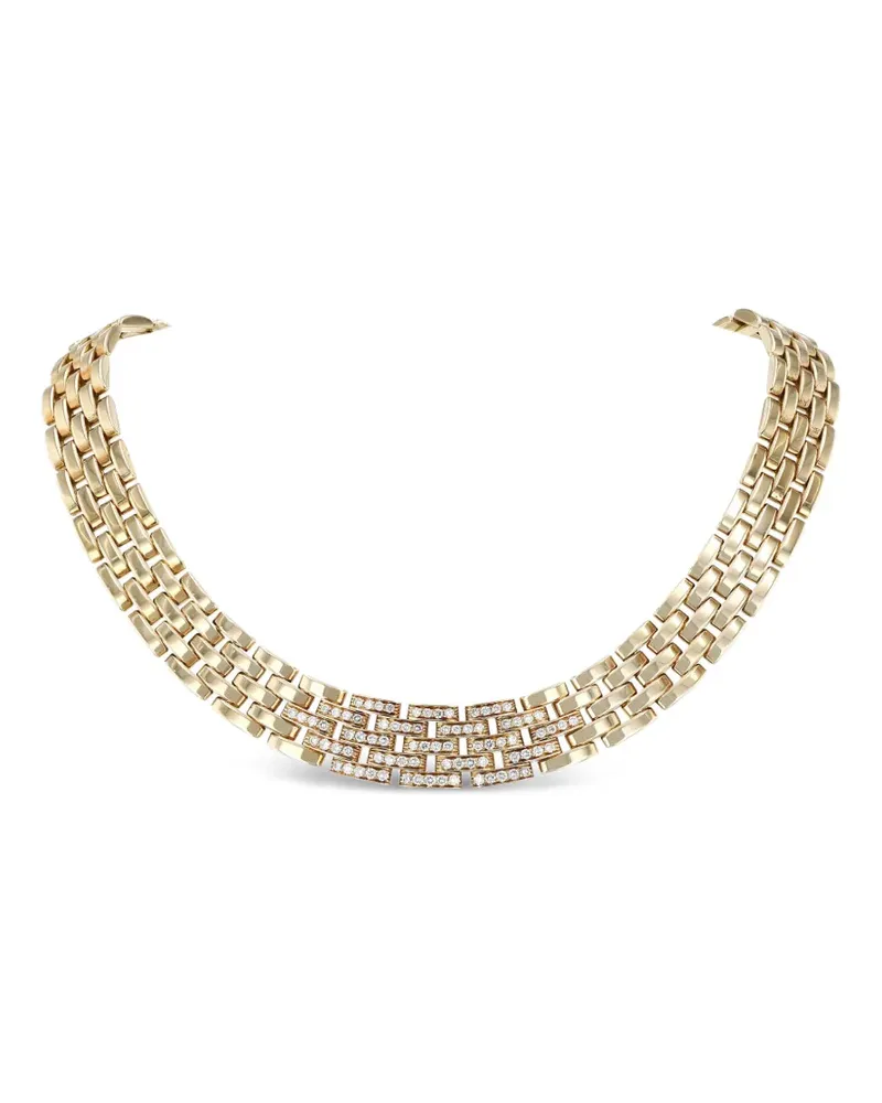 Cartier Panthère Halskette mit Diamanten - Gold Gold