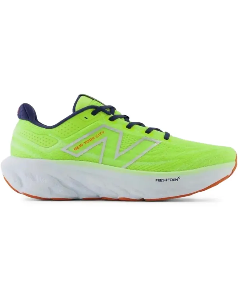 New Balance 1080V13 TCS NYC Marathon - Thirty Watt/Bleached Lime Glow/Navy Sneakers - Gelb Gelb