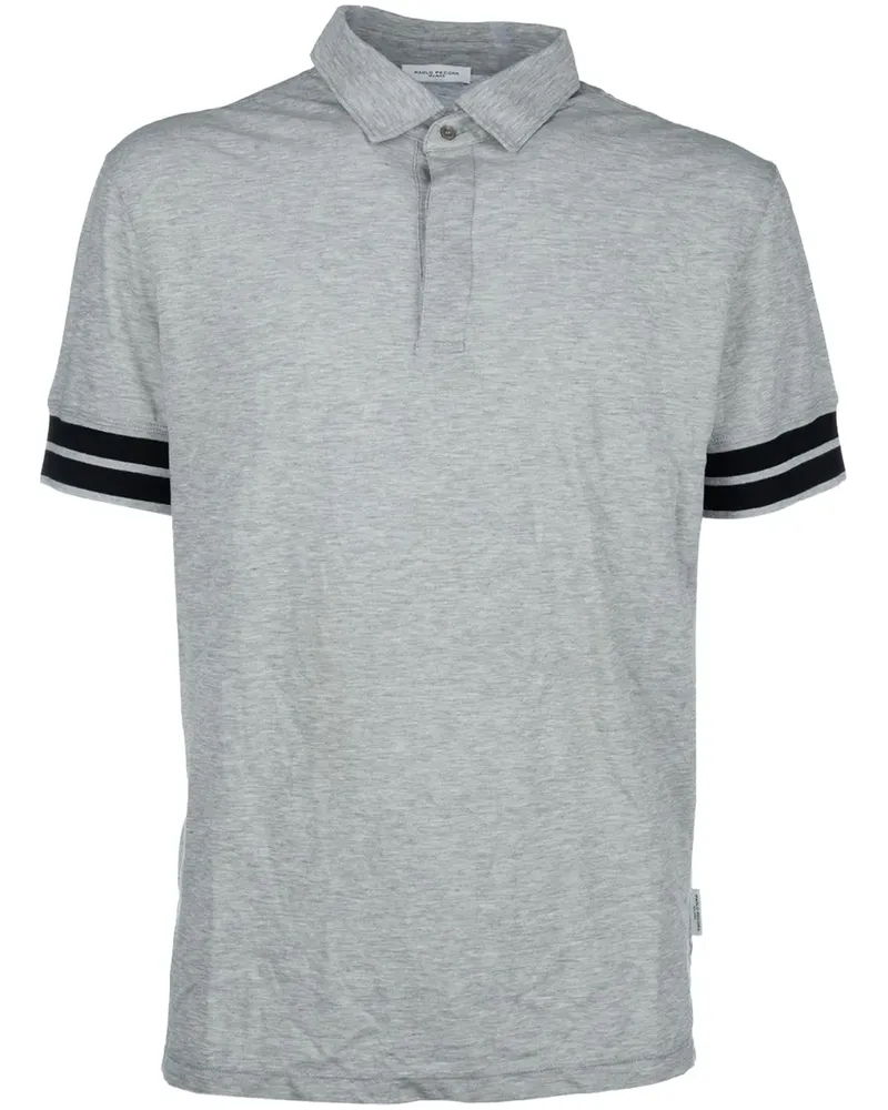 Paolo Pecora Milano short-sleeve polo shirt - Grau Grau