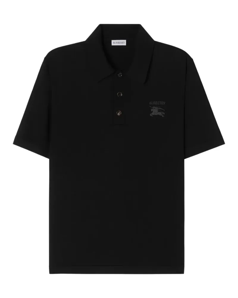 Burberry Klassisches Poloshirt - Schwarz Schwarz