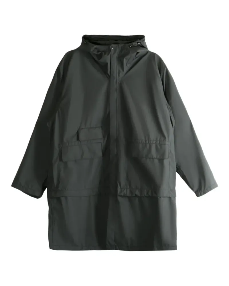 nanamica hooded pocket coat - Schwarz Schwarz