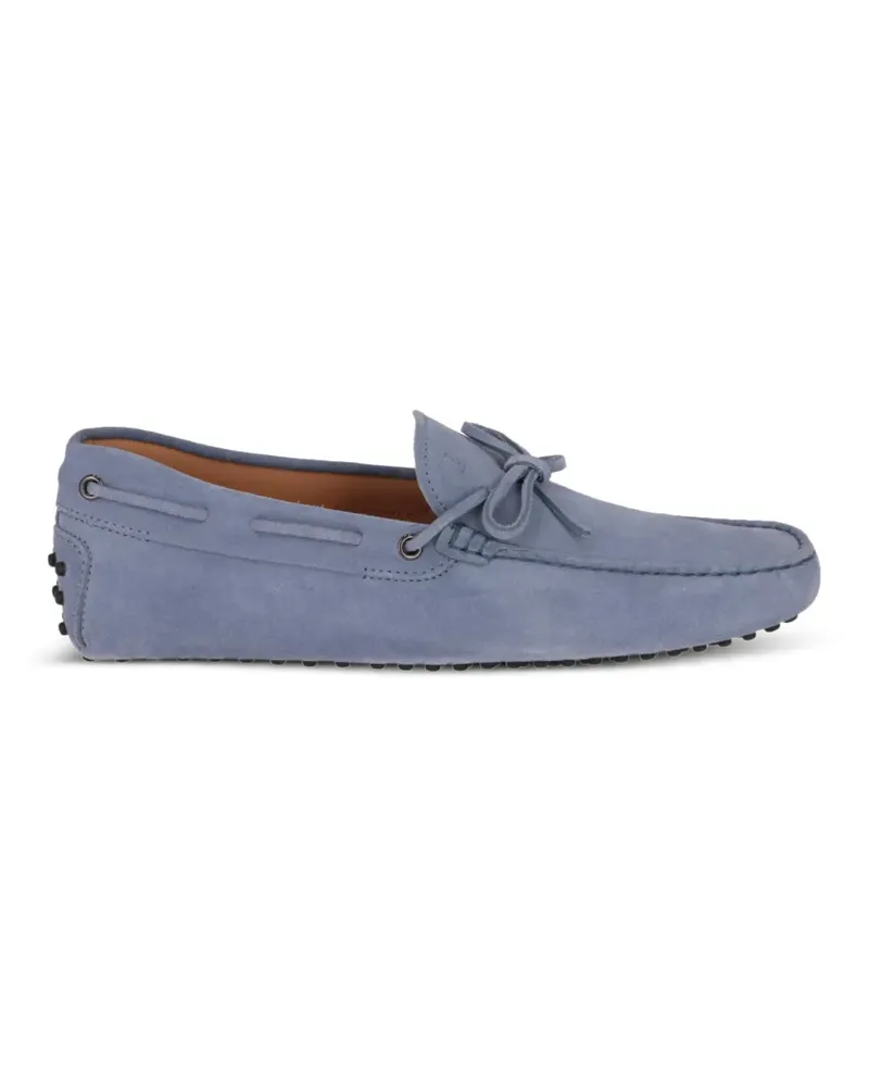TOD'S Loafer aus Wildleder - Blau Blau