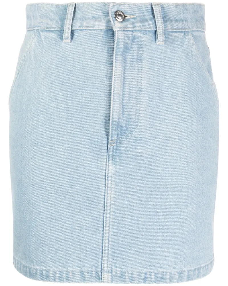 Nanushka Minirock aus Denim - Blau Blau
