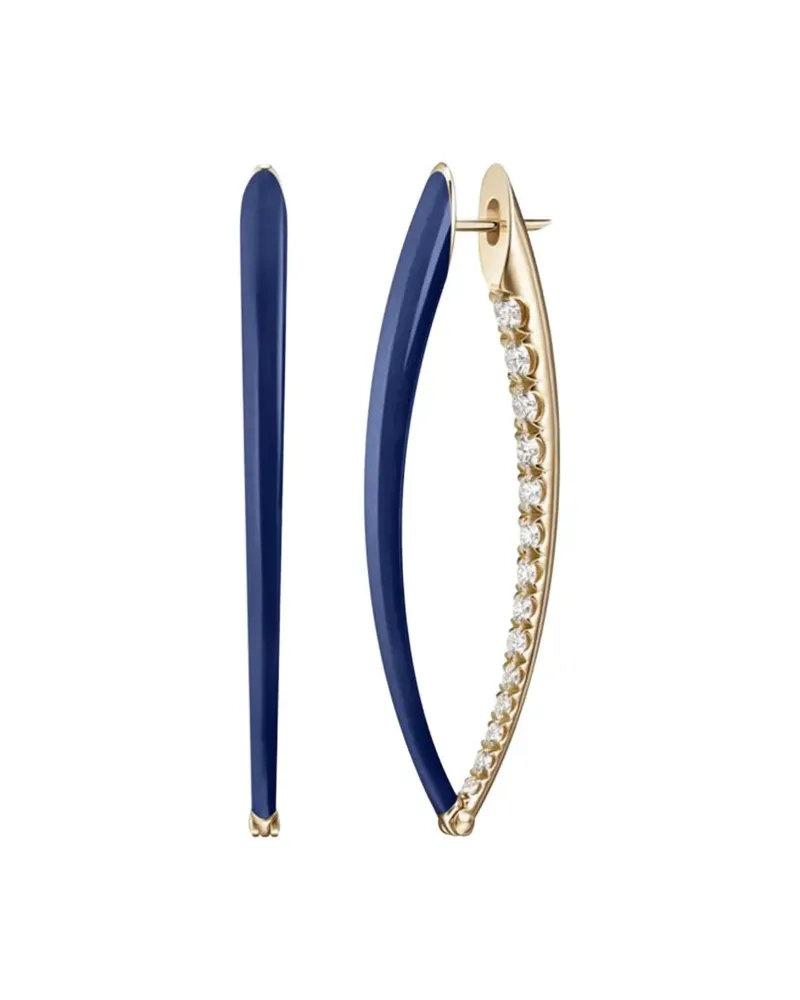 Melissa Kaye 18kt Creolen aus Gelbgold Gold