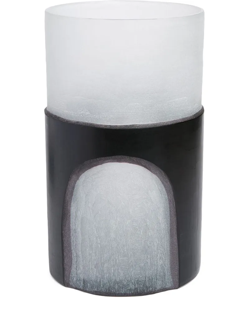 Tom Dixon Carved' Vase - Weiß Weiß