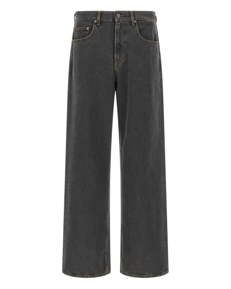 Golden Goose Morgan contrast-stitch jeans - Grau Grau