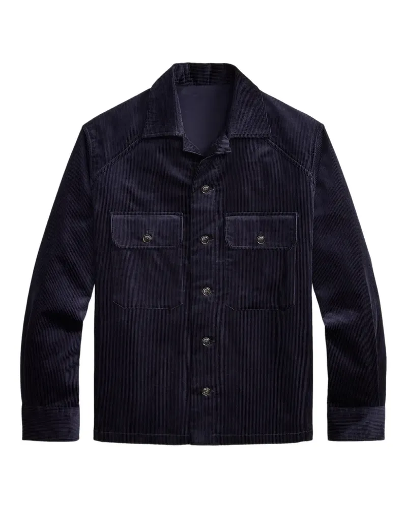 Ralph Lauren Clyborn Hemdjacke aus Cord - Blau Blau