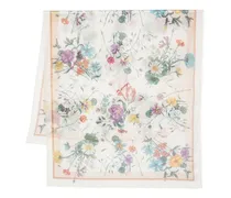 Schal mit Blumen-Print