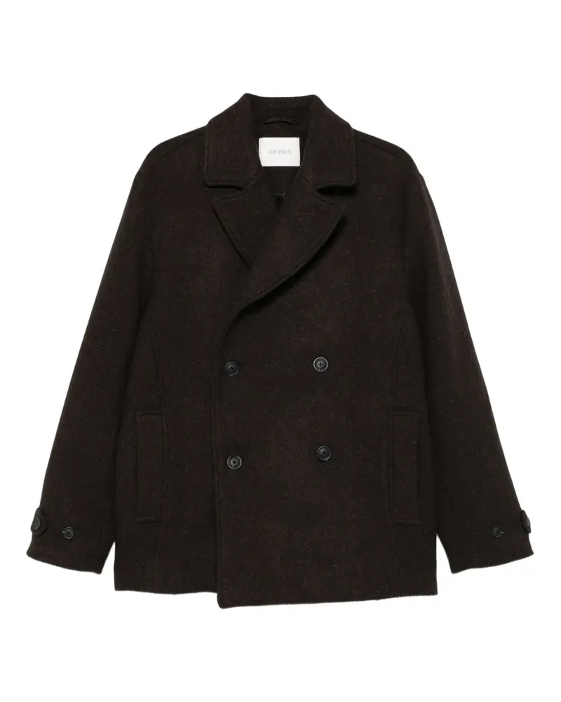 LES DEUX Doppelreihige Mckee Jacke - Braun Braun