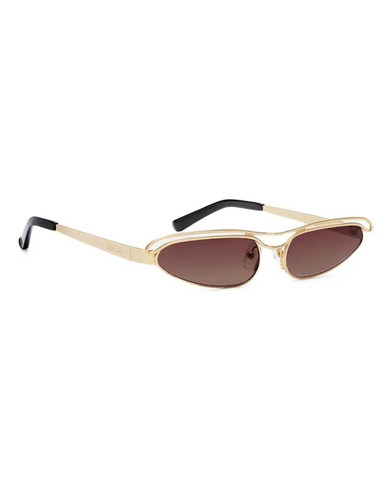 ATTICO cat-eye sunglasses - Gold Gold