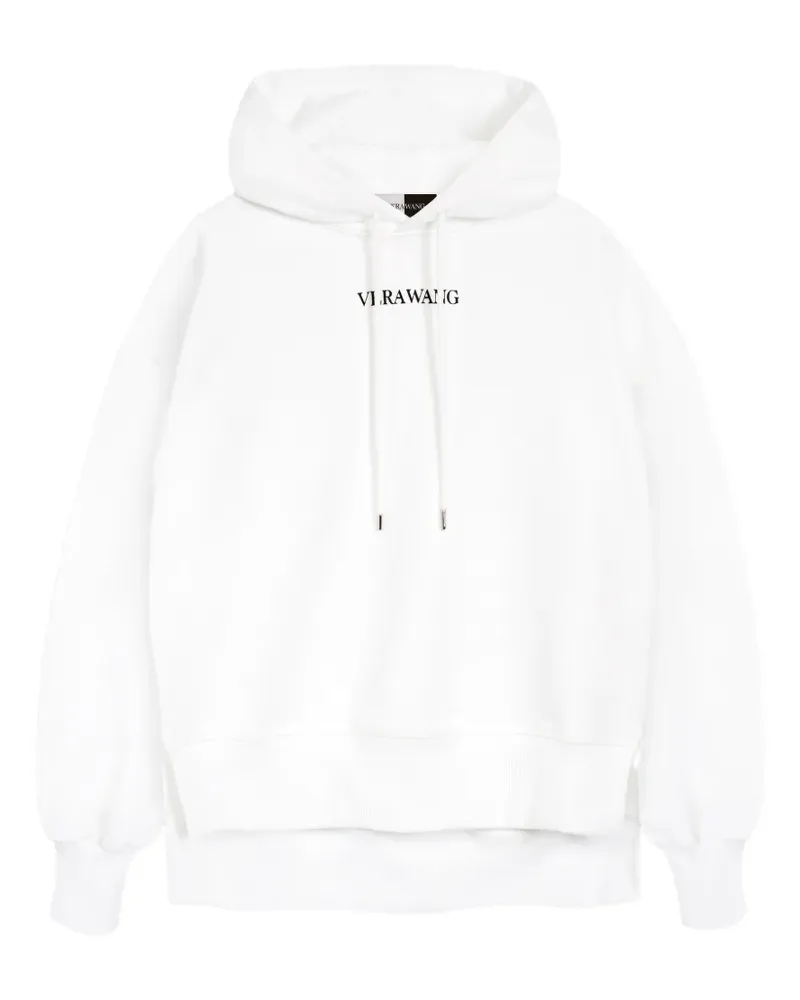 Vera Wang Hoodie im Oversized-Look - Weiß Weiß