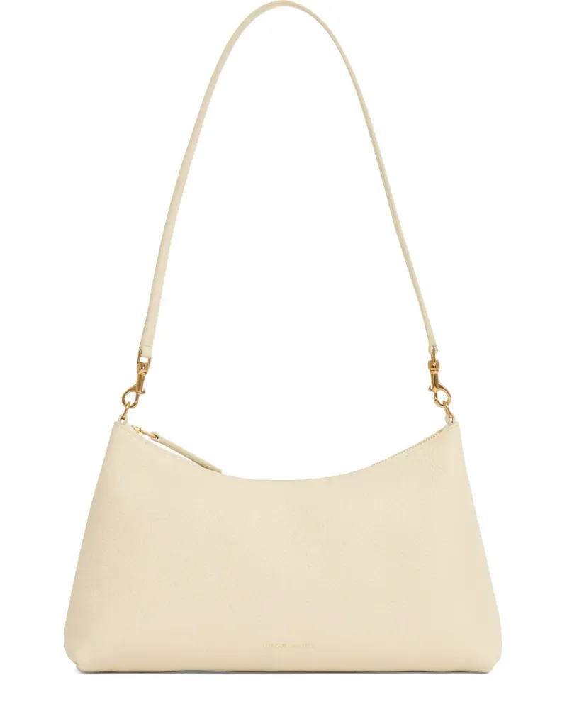 Mansur Gavriel Schultertasche mit Reißverschluss - Weiß Weiß