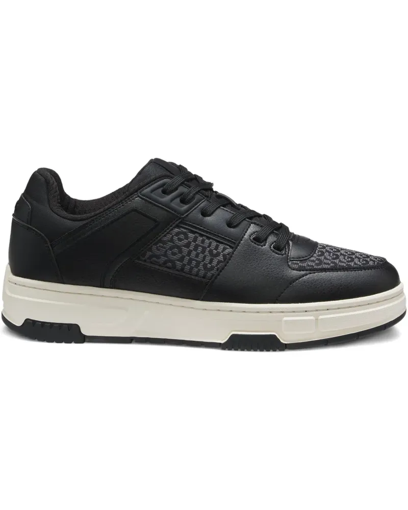 HUGO BOSS Gemusterte Sneakers - Schwarz Schwarz