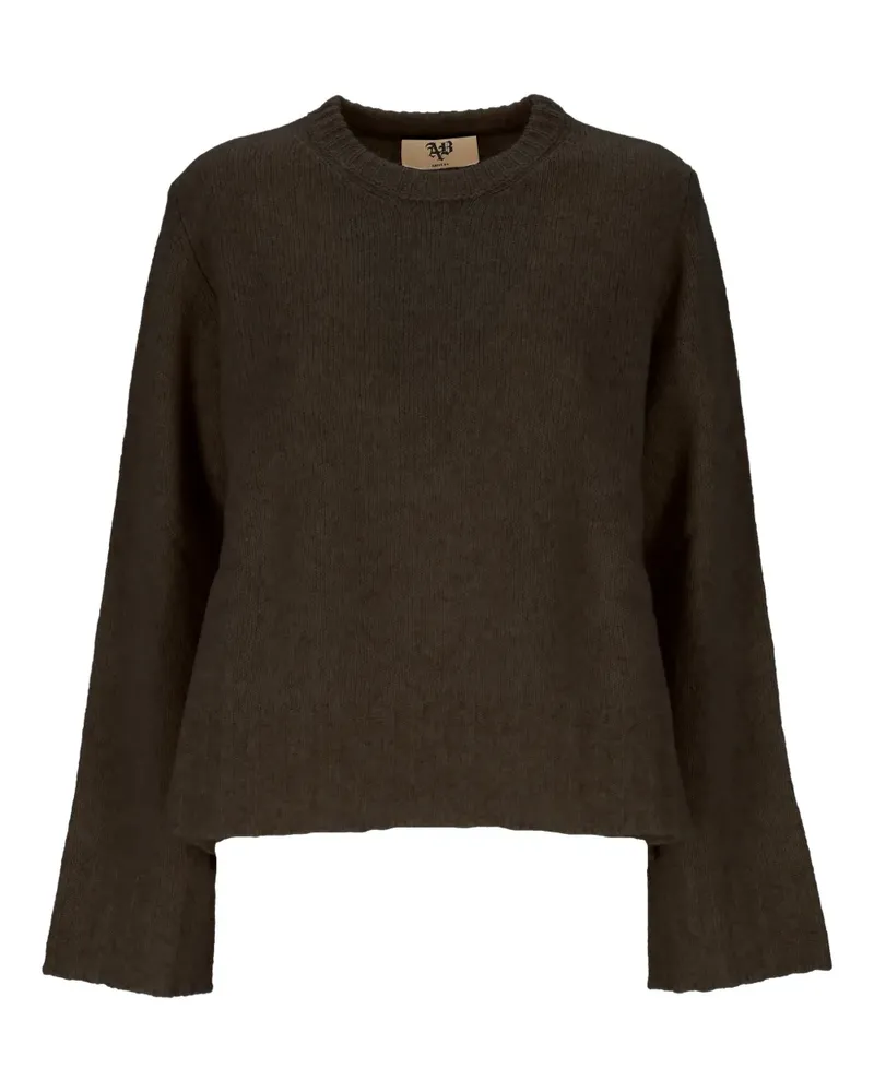 Aniye By Janine crew-neck sweater - Braun Braun