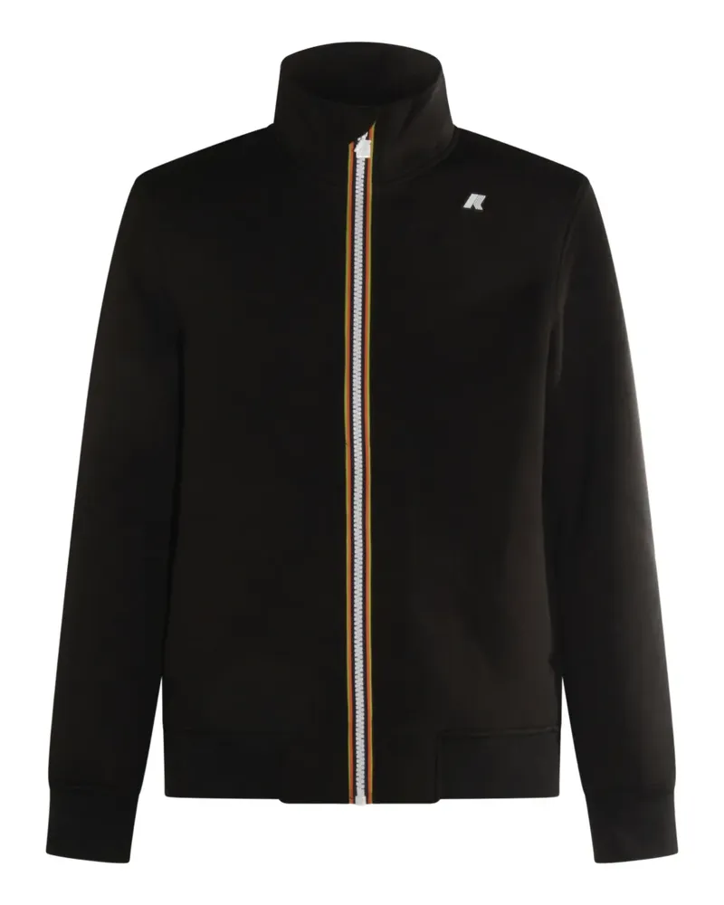 K-Way Sportjacke mit Reißverschlussdetail - BLACK PURE Black
