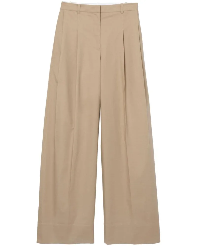 3.1 phillip lim Palazzohose mit Falten Nude