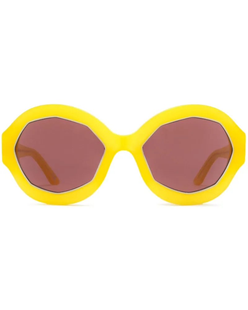 Marni Cumulus Cloud Sonnenbrille - Gelb Gelb