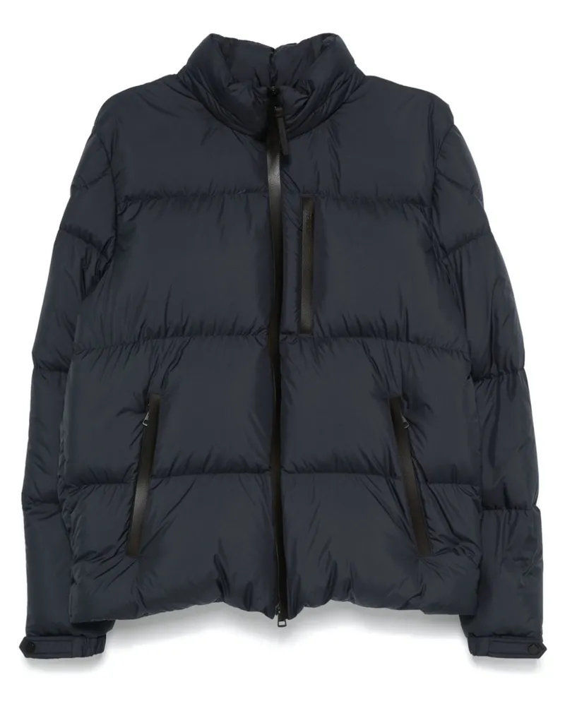 Moncler Gefütterte Besbre Jacke - Blau Blau