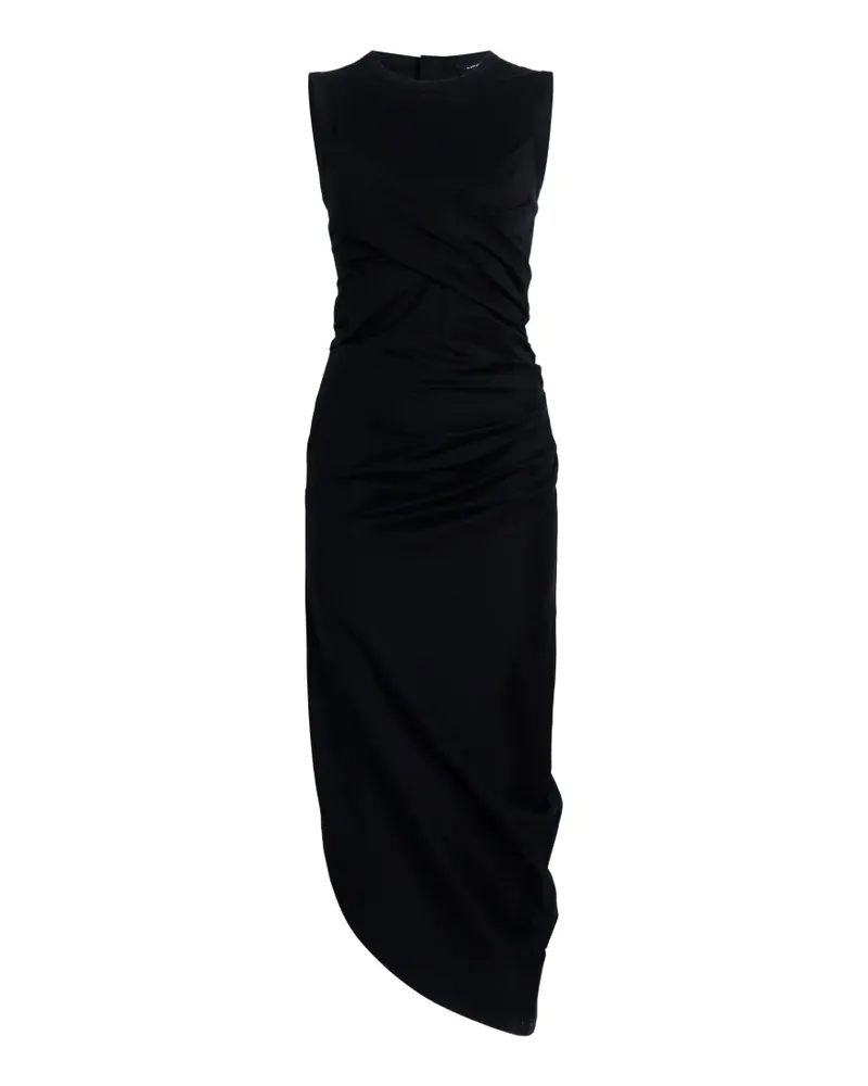 Proenza Schouler Zafira dress in mercerized cotton jersey - Schwarz Schwarz