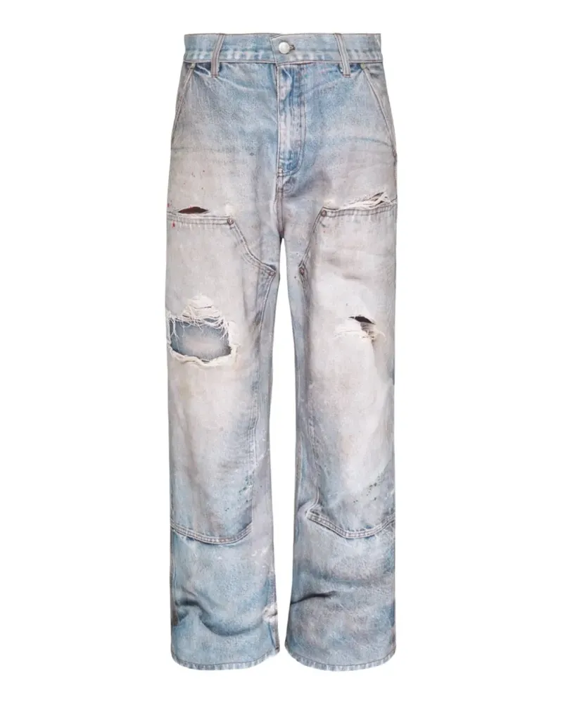Andersson Bell Jeans im Distressed-Look - Blau Blau