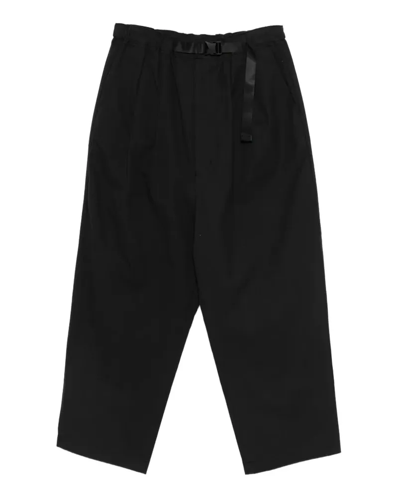 Comme des Garçons belted pleated trousers - Schwarz Schwarz
