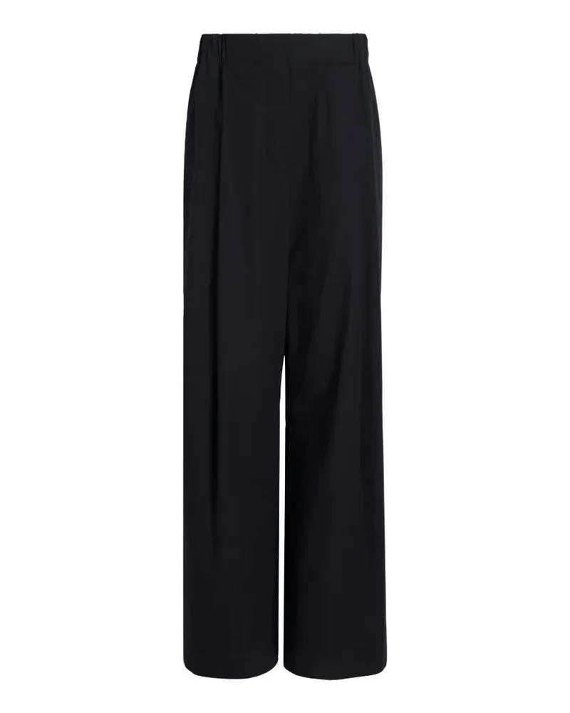 Proenza Schouler Lissia Hose mit Falten - Schwarz Schwarz