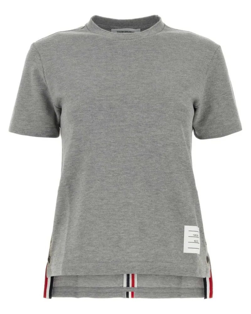 Thom Browne Rwb' T-Shirt - Grau Grau