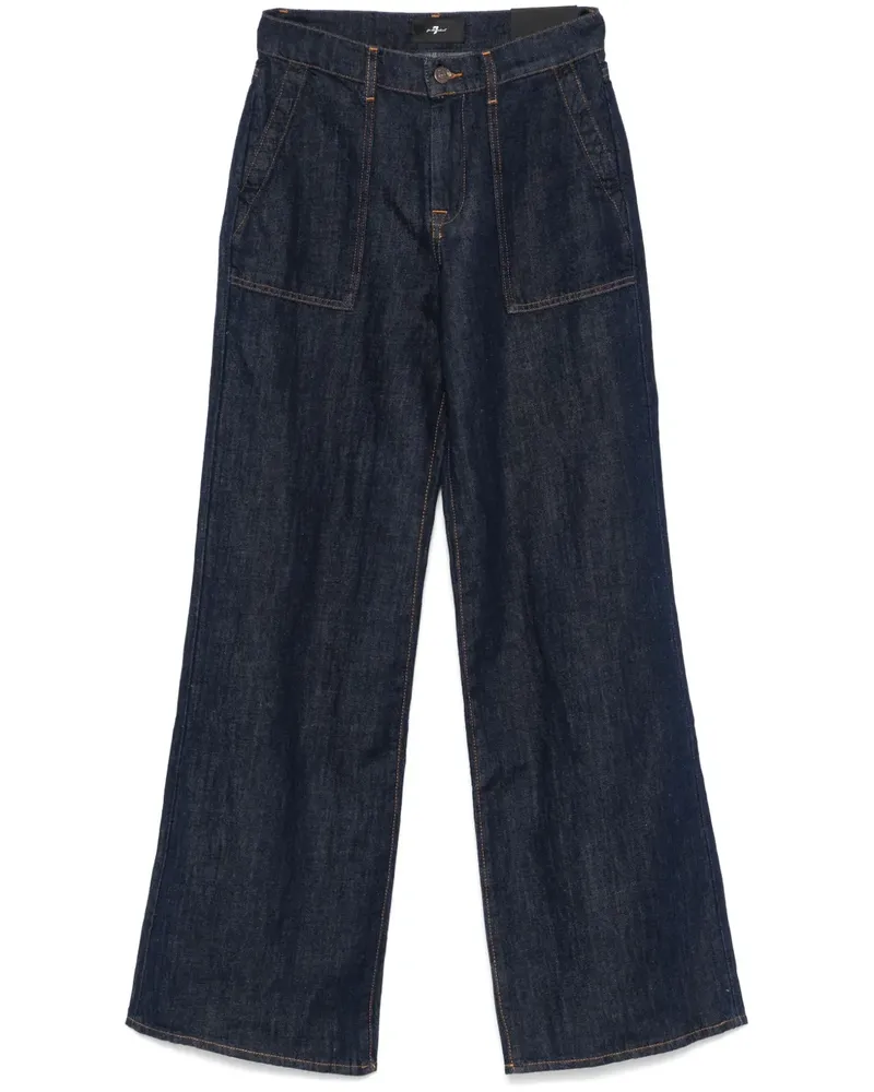 7 for all mankind Lotta Jeans - Blau Blau