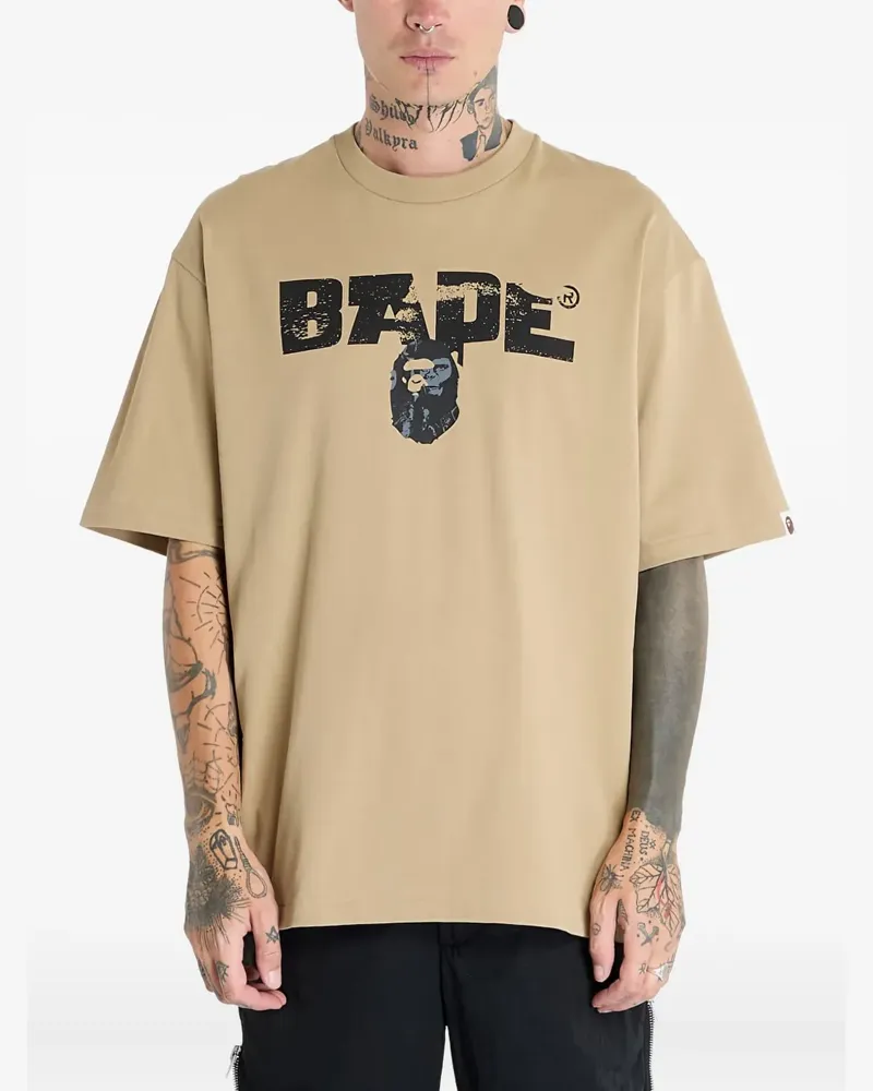 BAPE Bape Army T-Shirt - Nude Nude