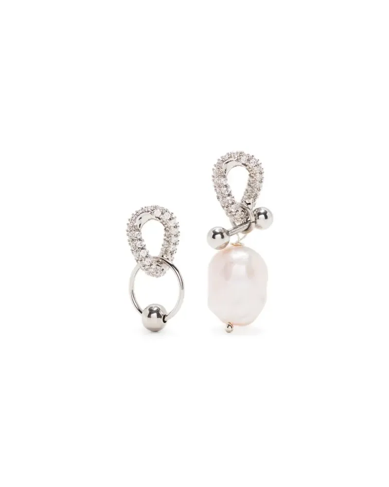 Justine Clenquet Debra Ohrringe - Silber Silber