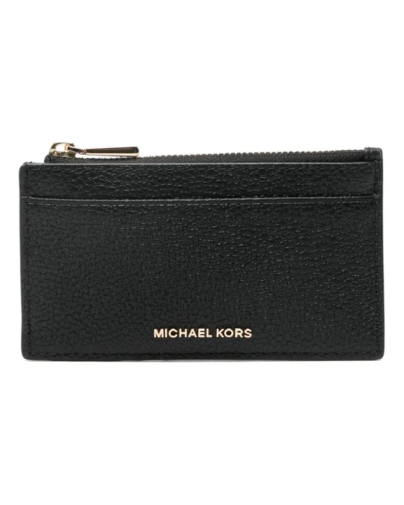 Michael Kors Kartenetui mit Reißverschluss - Schwarz Schwarz