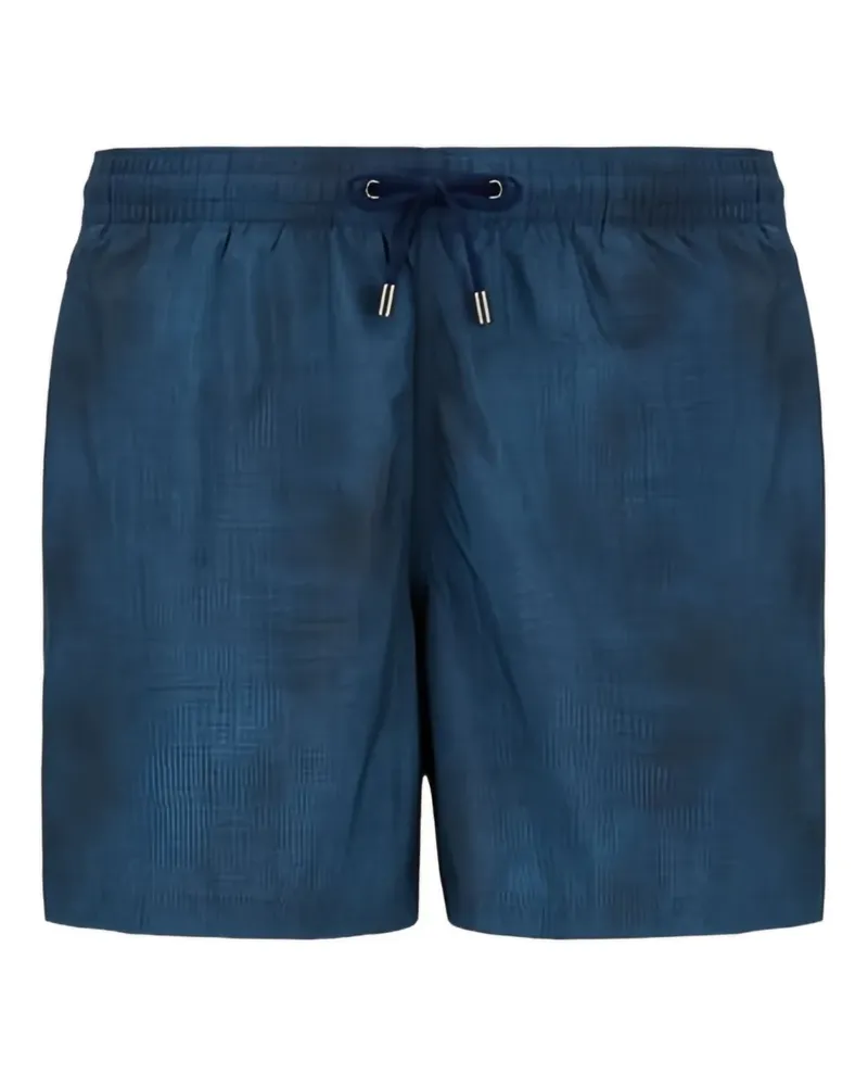Canali Badeshorts mit Kordelzug - Blau Blau