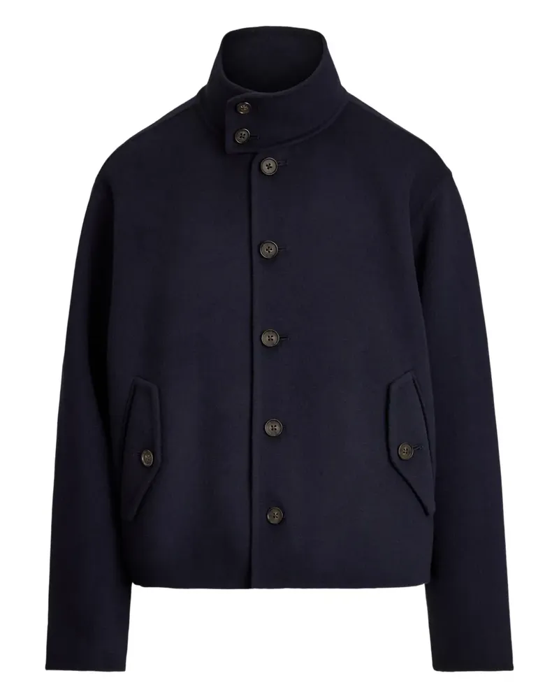 Ralph Lauren Geknöpfte Jacke - Blau Blau