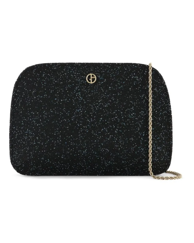 Giorgio Armani La Prima Clutch mit Kristallen Blau