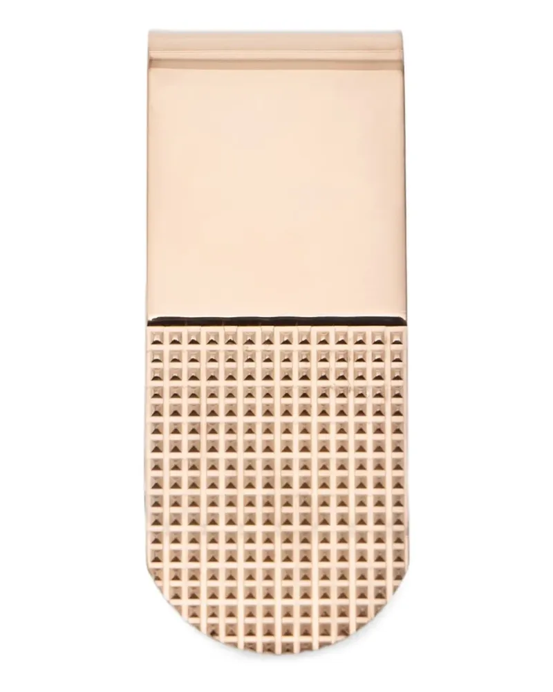 Giorgio Armani Geraffte Geldscheinklammer - Gold Gold