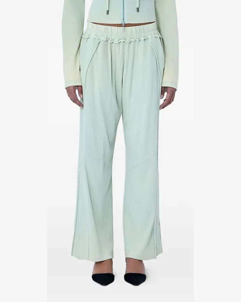 Charlotte Knowles Bellona wide-leg track pants - Grün Grün