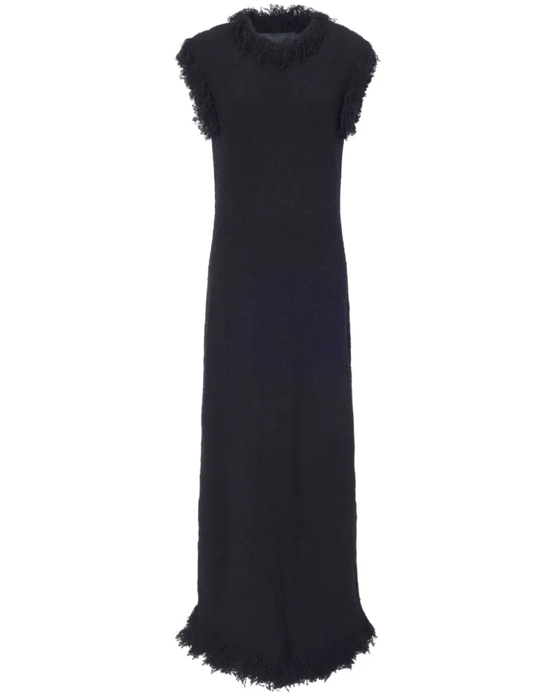 Proenza Schouler Toni Maxikleid - Schwarz Schwarz